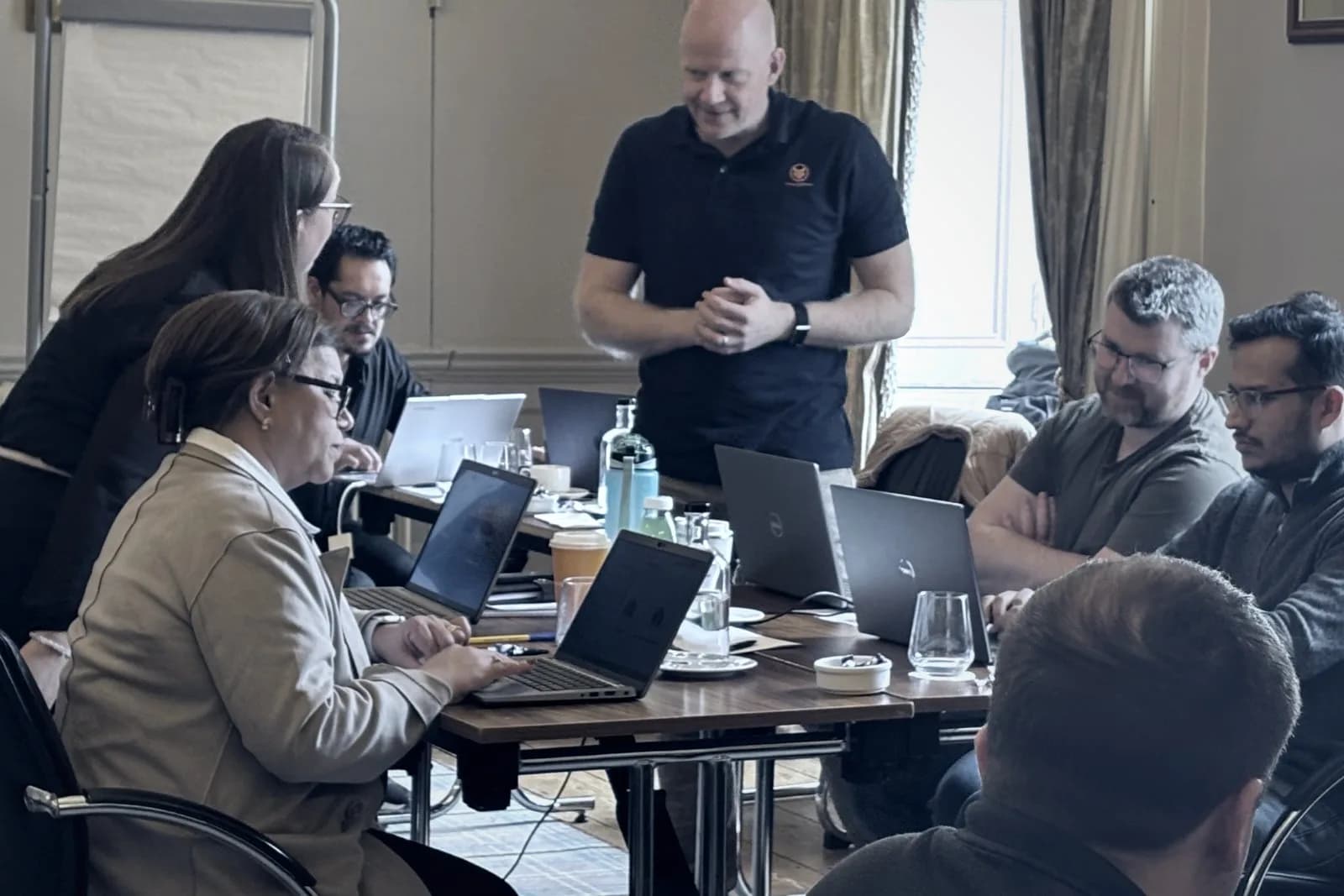 ThoughtFox knowledge transfer workshop in session